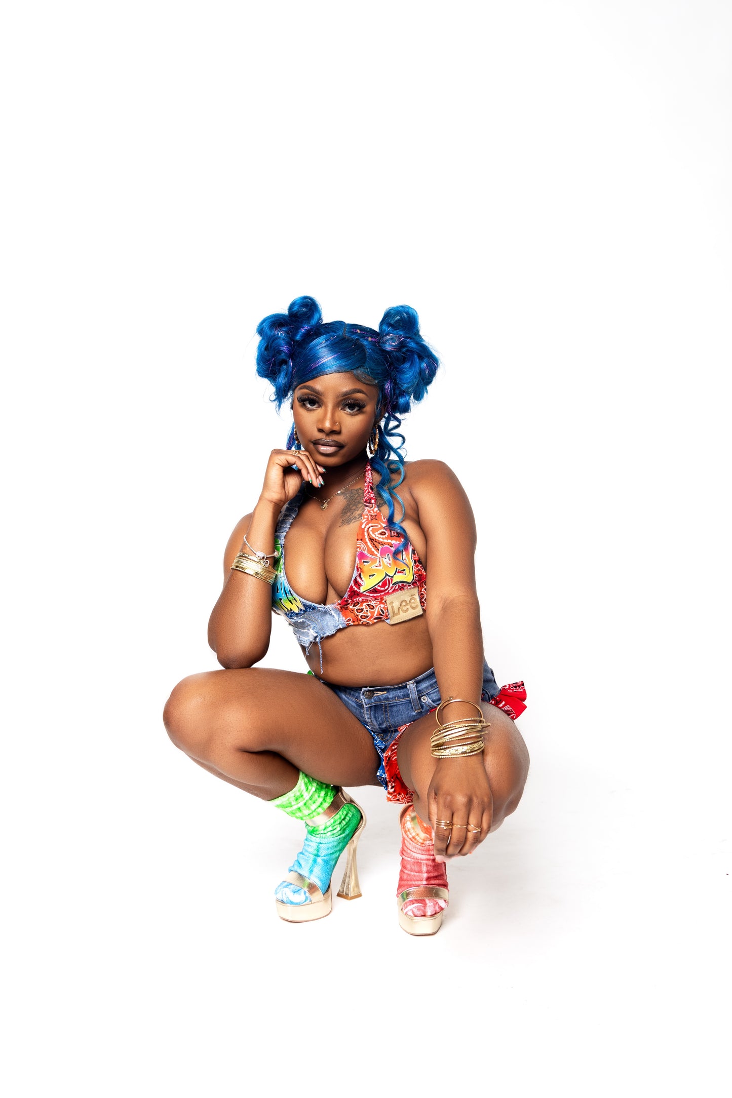 SwaggBoy Graphic Bralette (SET)