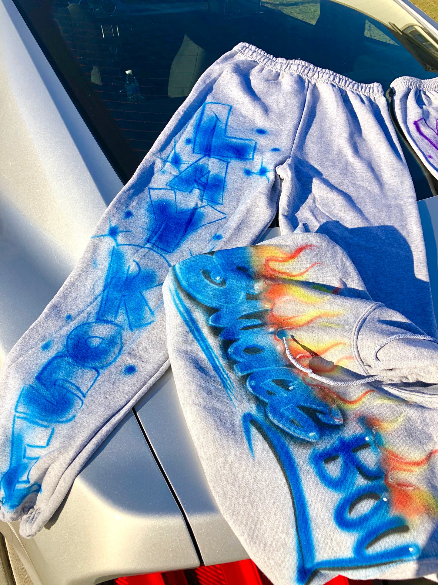 AIRBRUSH ‘IN HEAT’ SWEAT SET