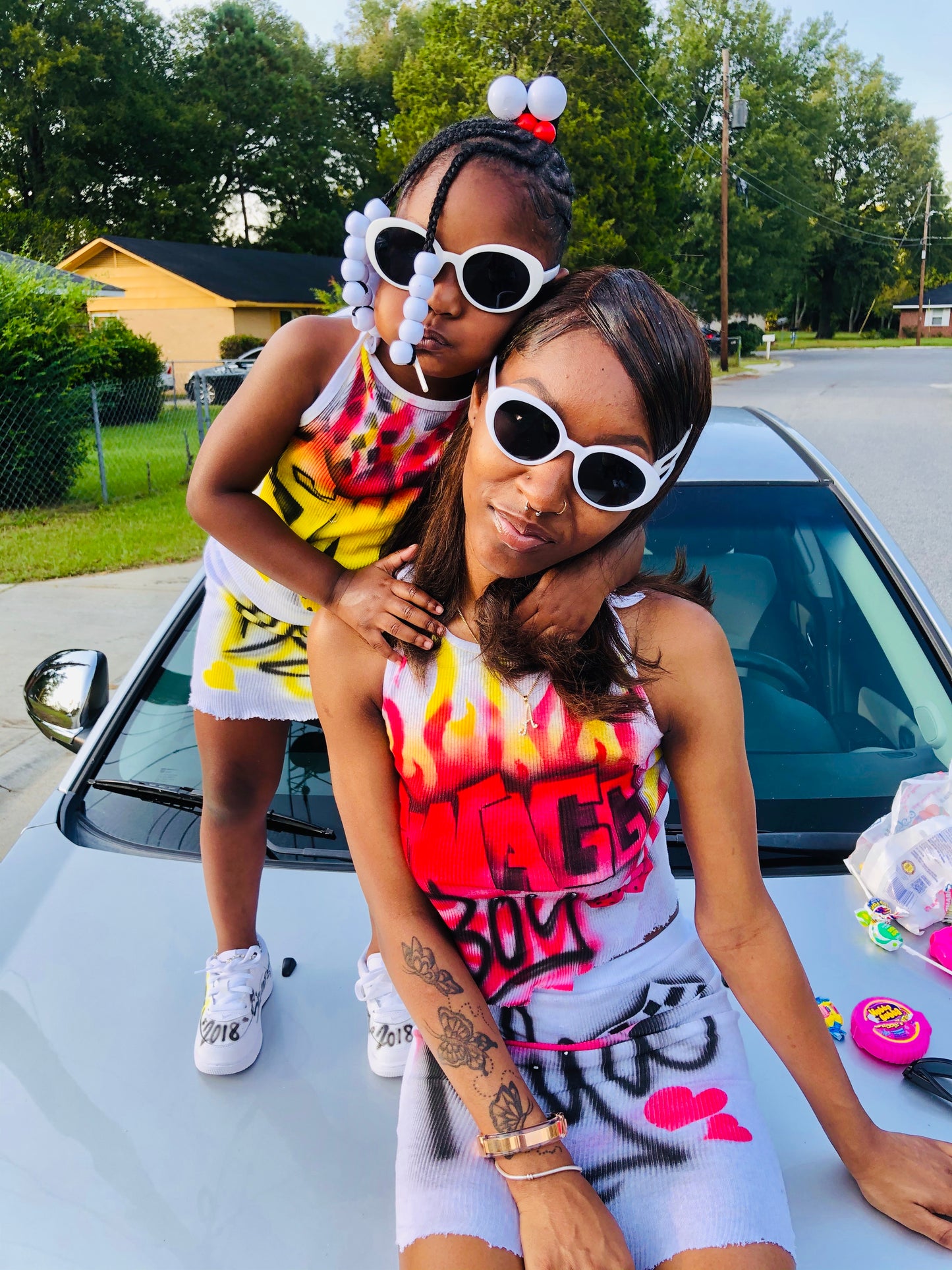 AIRBRUSH 2 PIECE KIDS SET