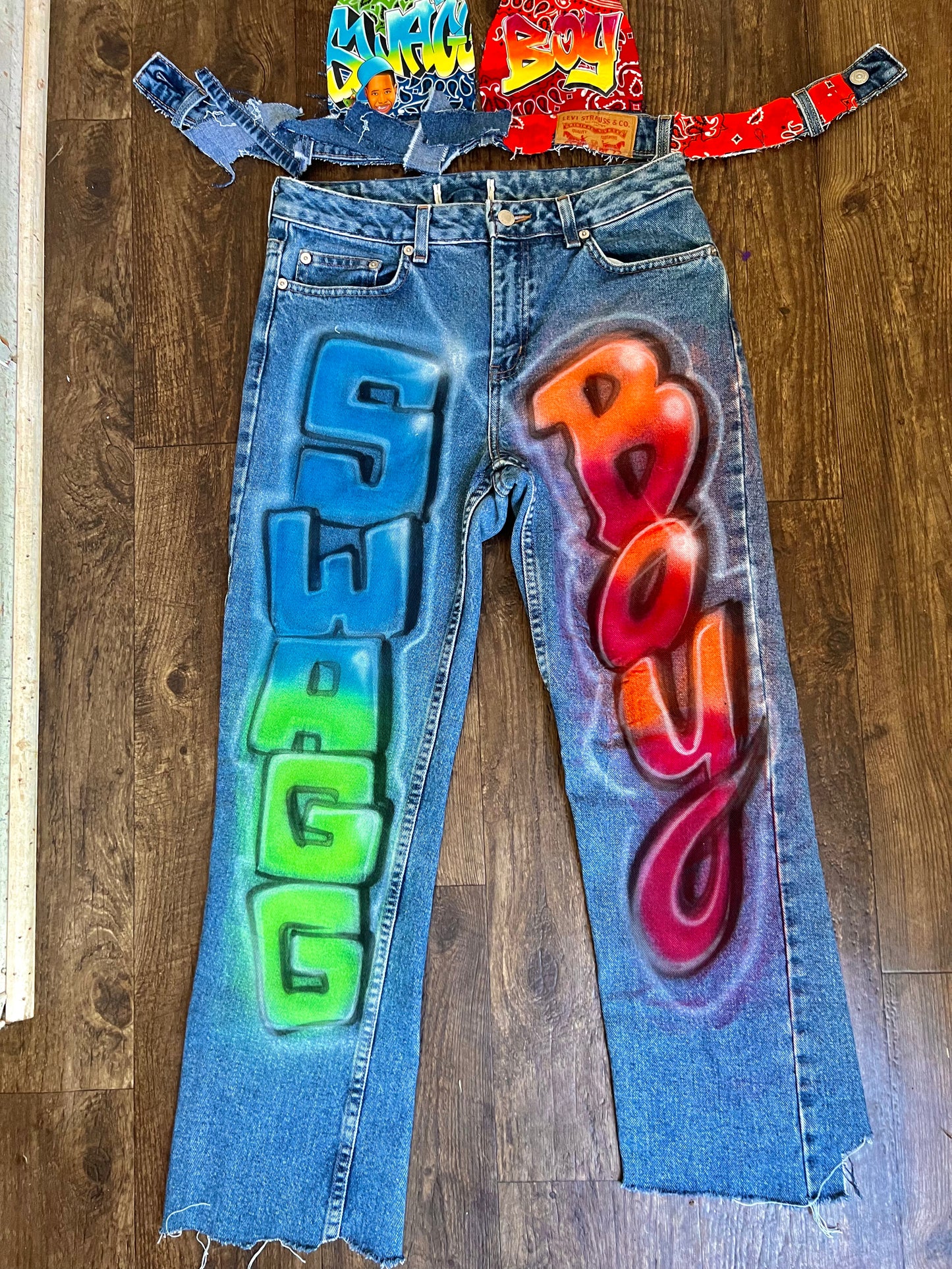SwaggBoy Graphic Bralette (SET)