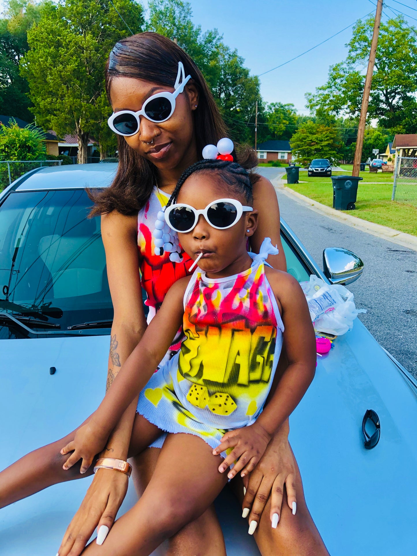 AIRBRUSH 2 PIECE KIDS SET