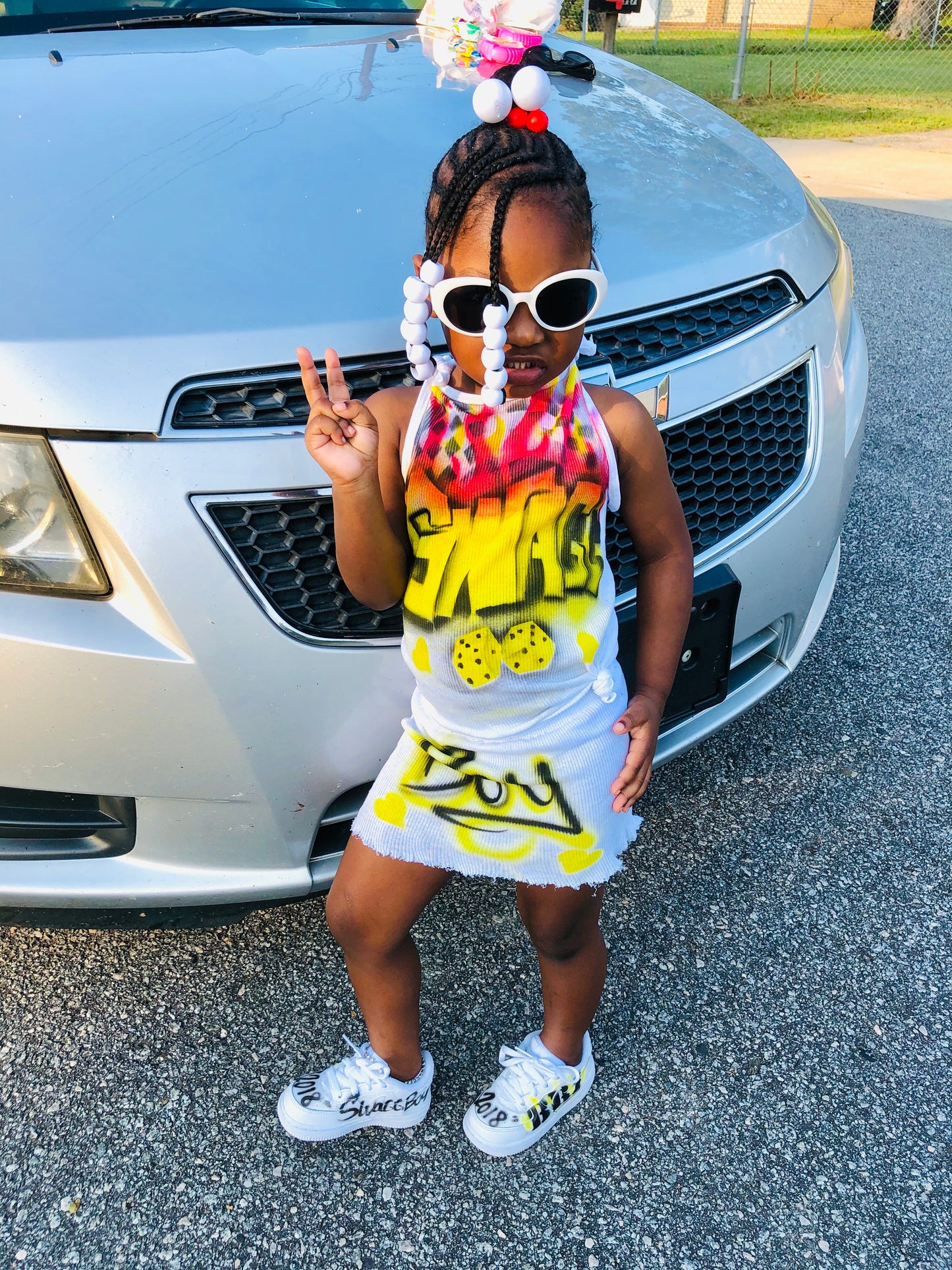 AIRBRUSH 2 PIECE KIDS SET