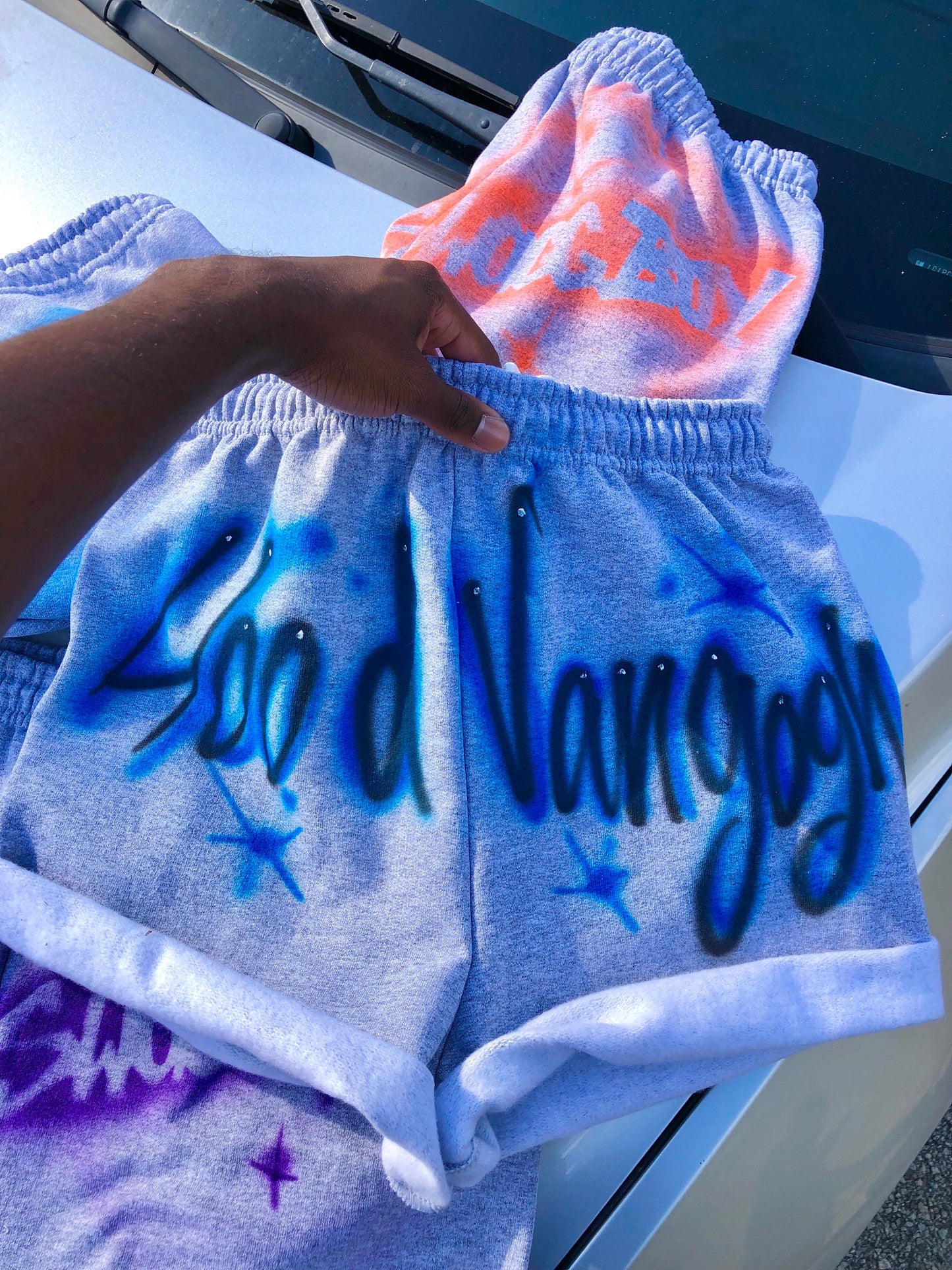 AIRBRUSH CUSTOM SHORTS