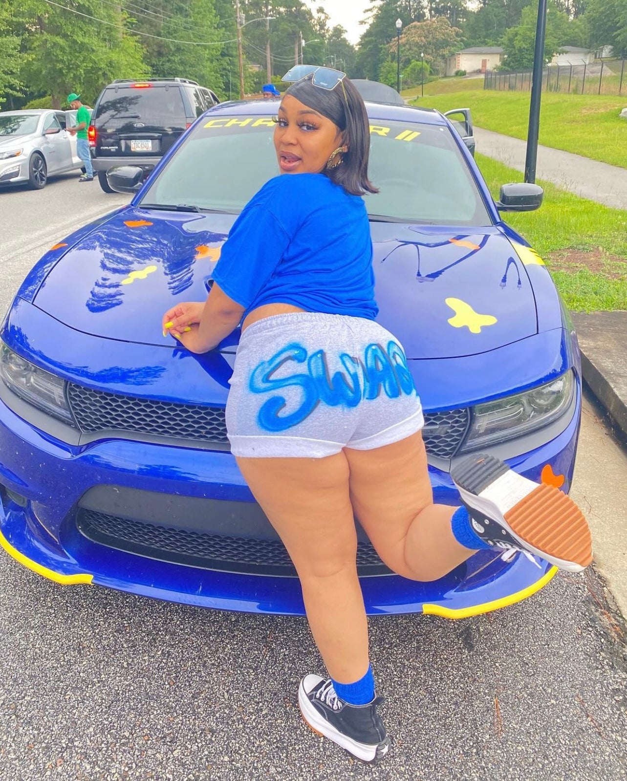 AIRBRUSH CUSTOM SHORTS