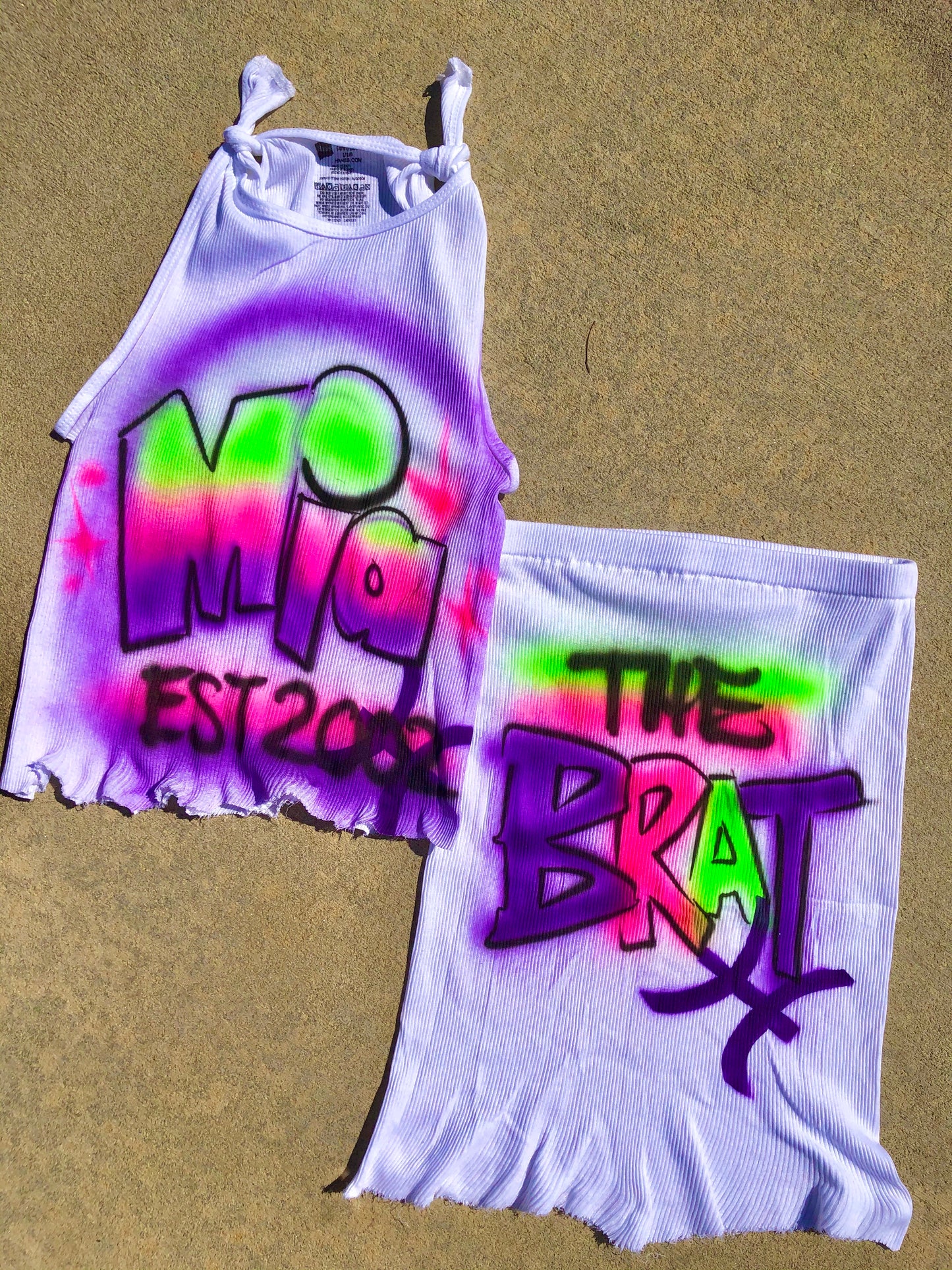 AIRBRUSH 2 PIECE TANK SET (SwaggBoy)