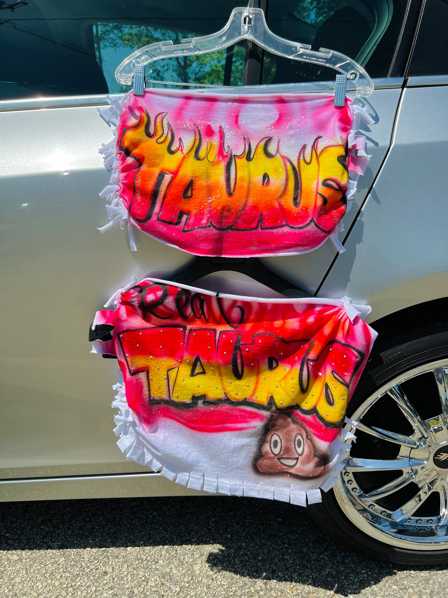 AIRBRUSH FRINGED 2 PIECE