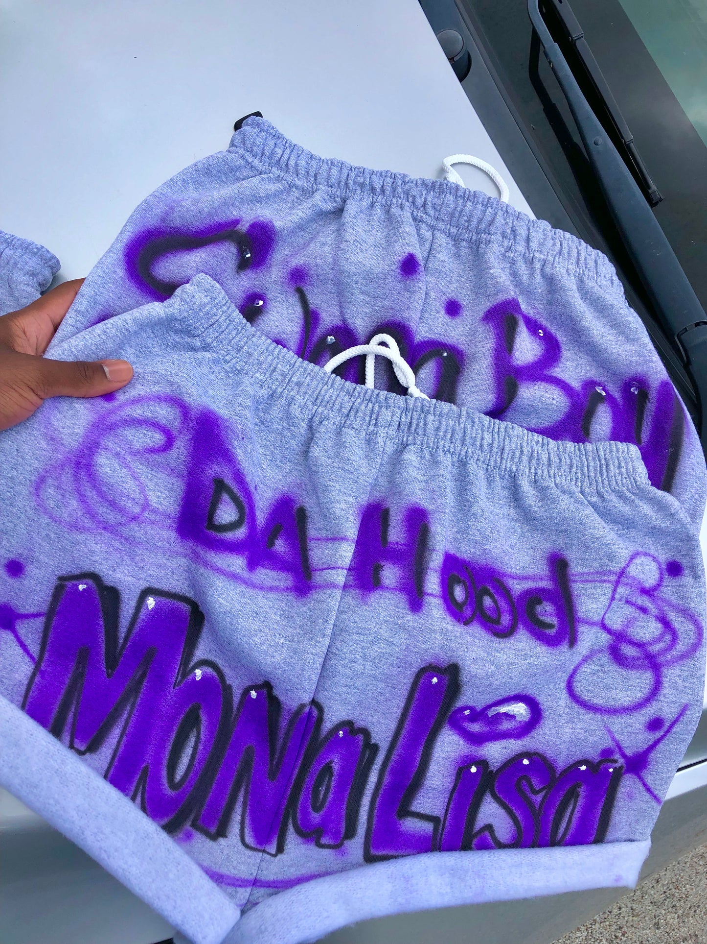 AIRBRUSH CUSTOM SHORTS