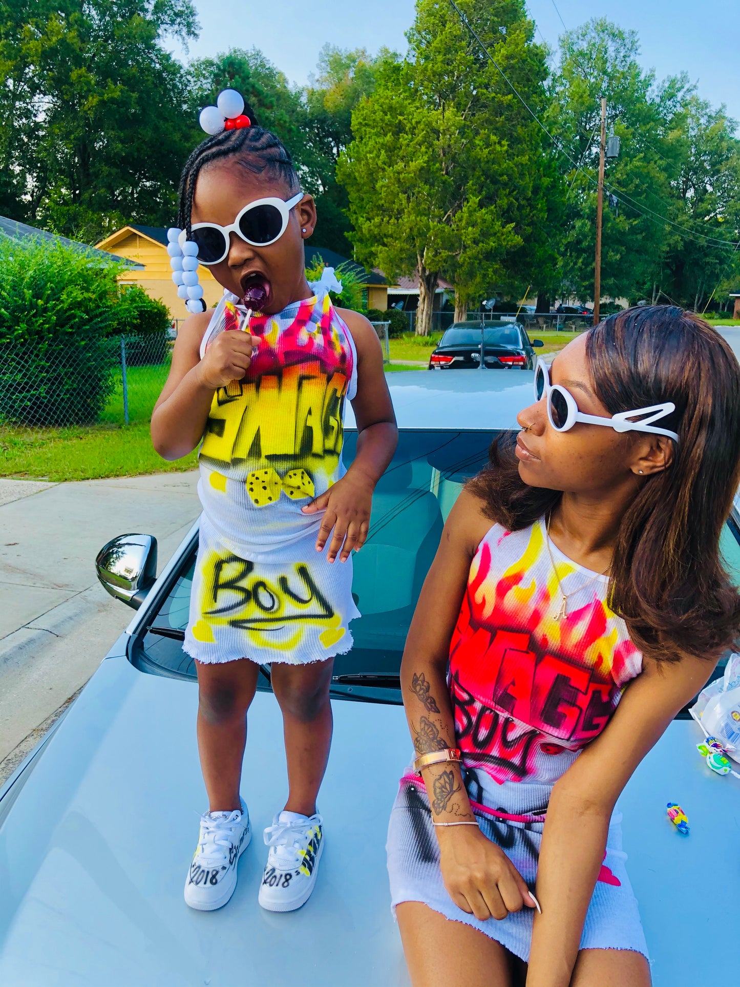 AIRBRUSH 2 PIECE KIDS SET
