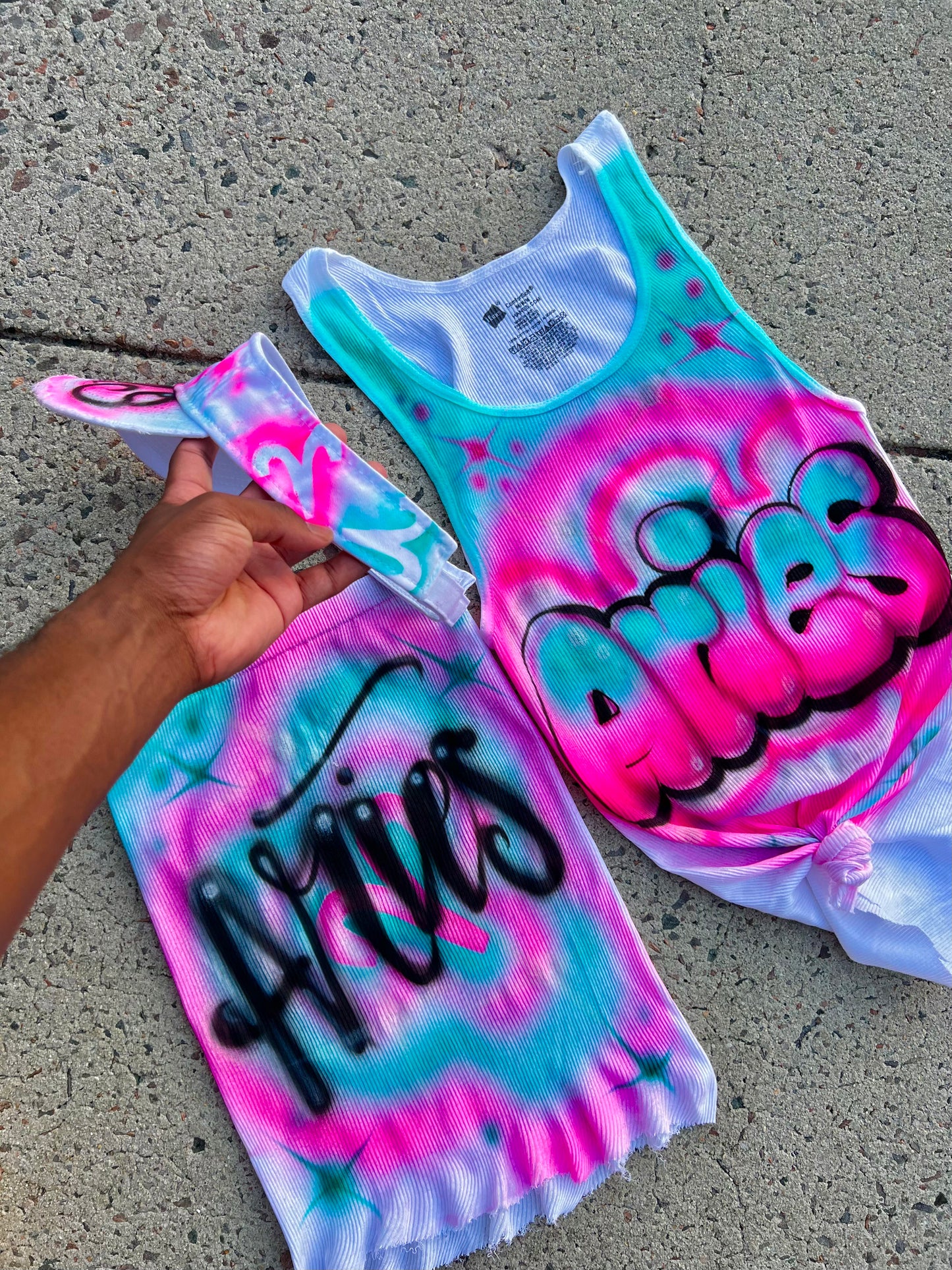 AIRBRUSH 2 PIECE TANK SET (SwaggBoy)