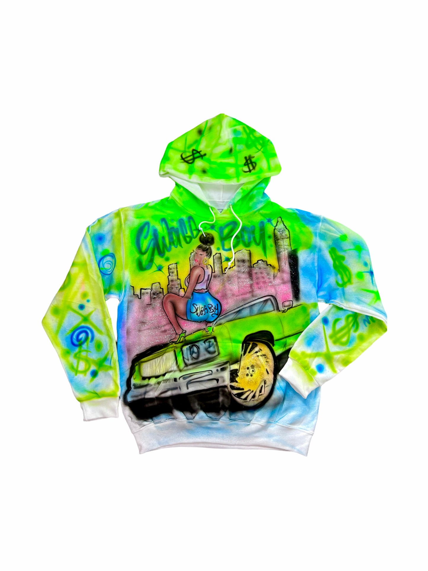 AIRBRUSH HOODIE!