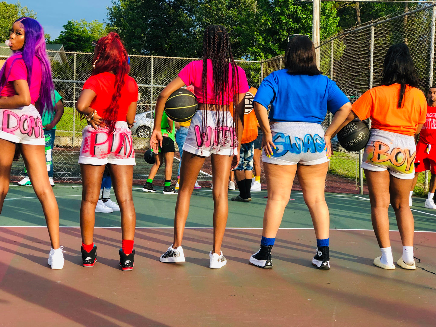 AIRBRUSH CUSTOM SHORTS