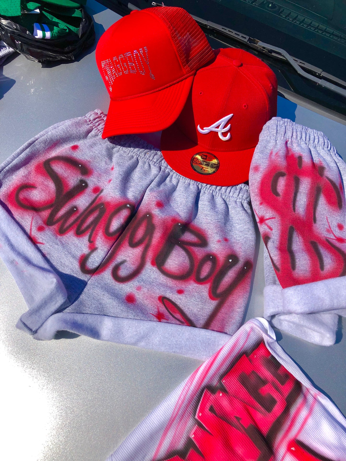 AIRBRUSH CUSTOM SHORTS