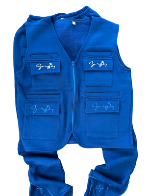 SwaggBoy Signature Cargo Vest Set
