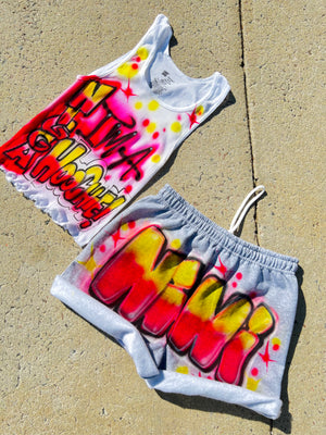 AIRBRUSH CUSTOM SHORTS