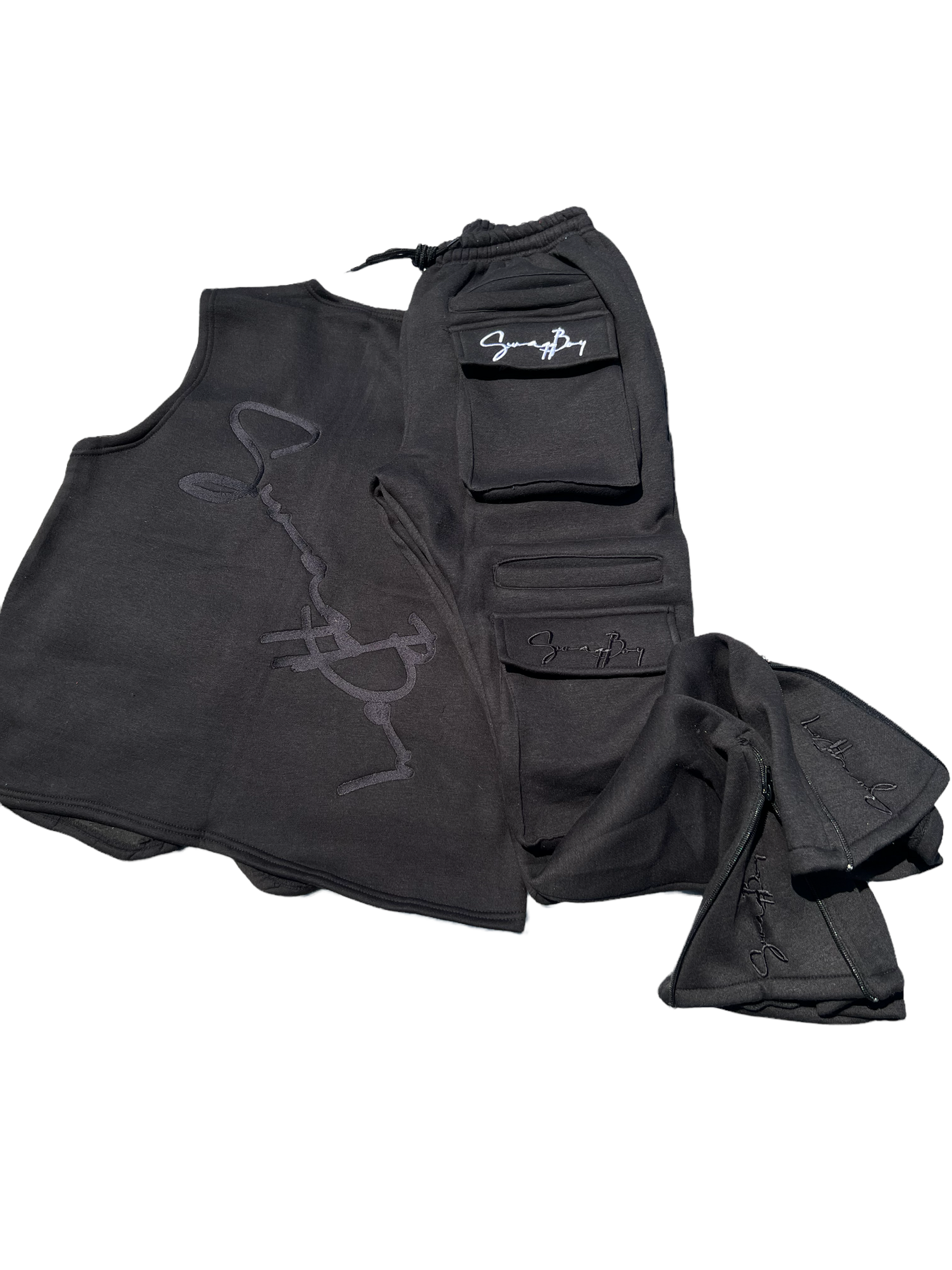 SwaggBoy Signature Cargo Vest Set