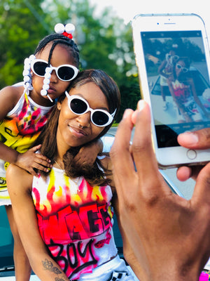 AIRBRUSH 2 PIECE KIDS SET