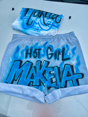 AIRBRUSH CUSTOM SHORTS