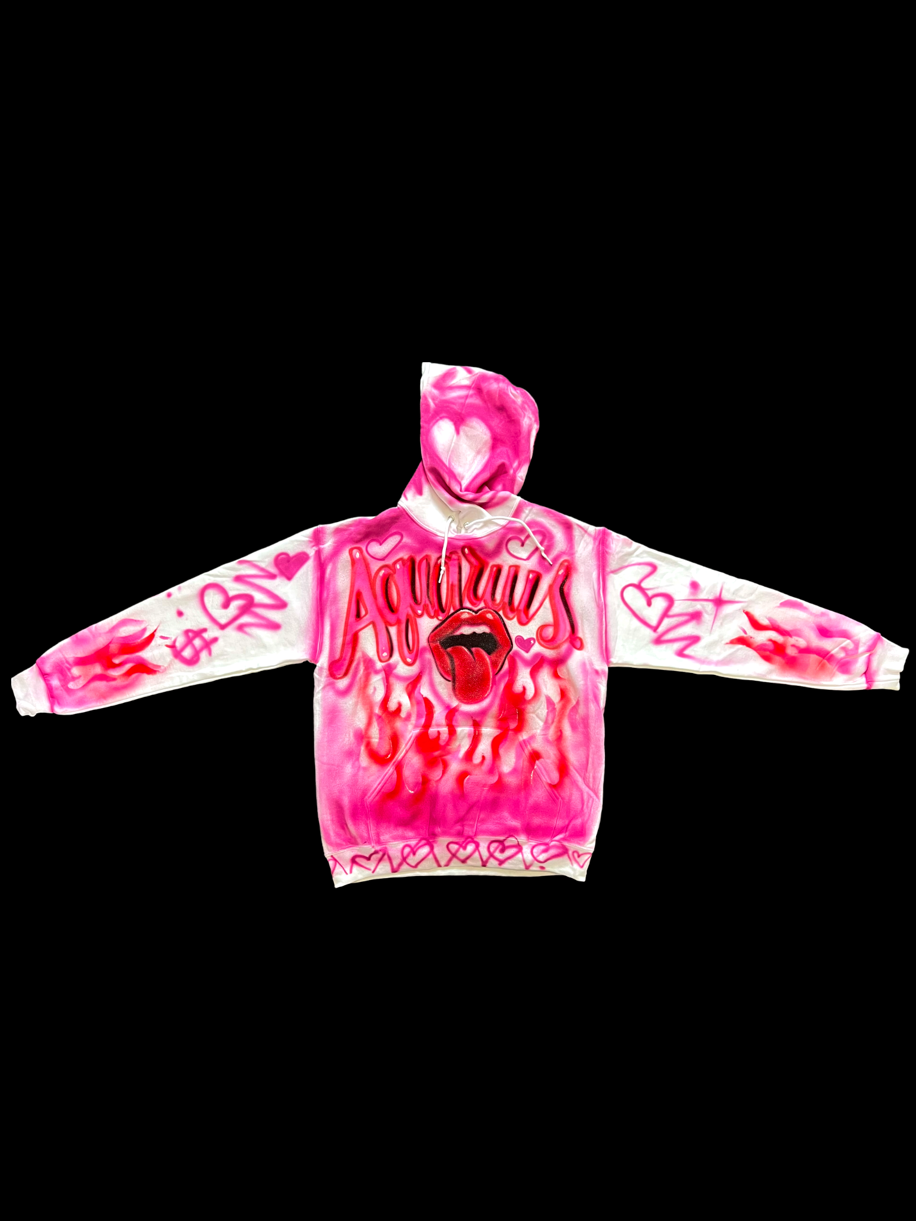 Custom airbrush sweatshirts clearance
