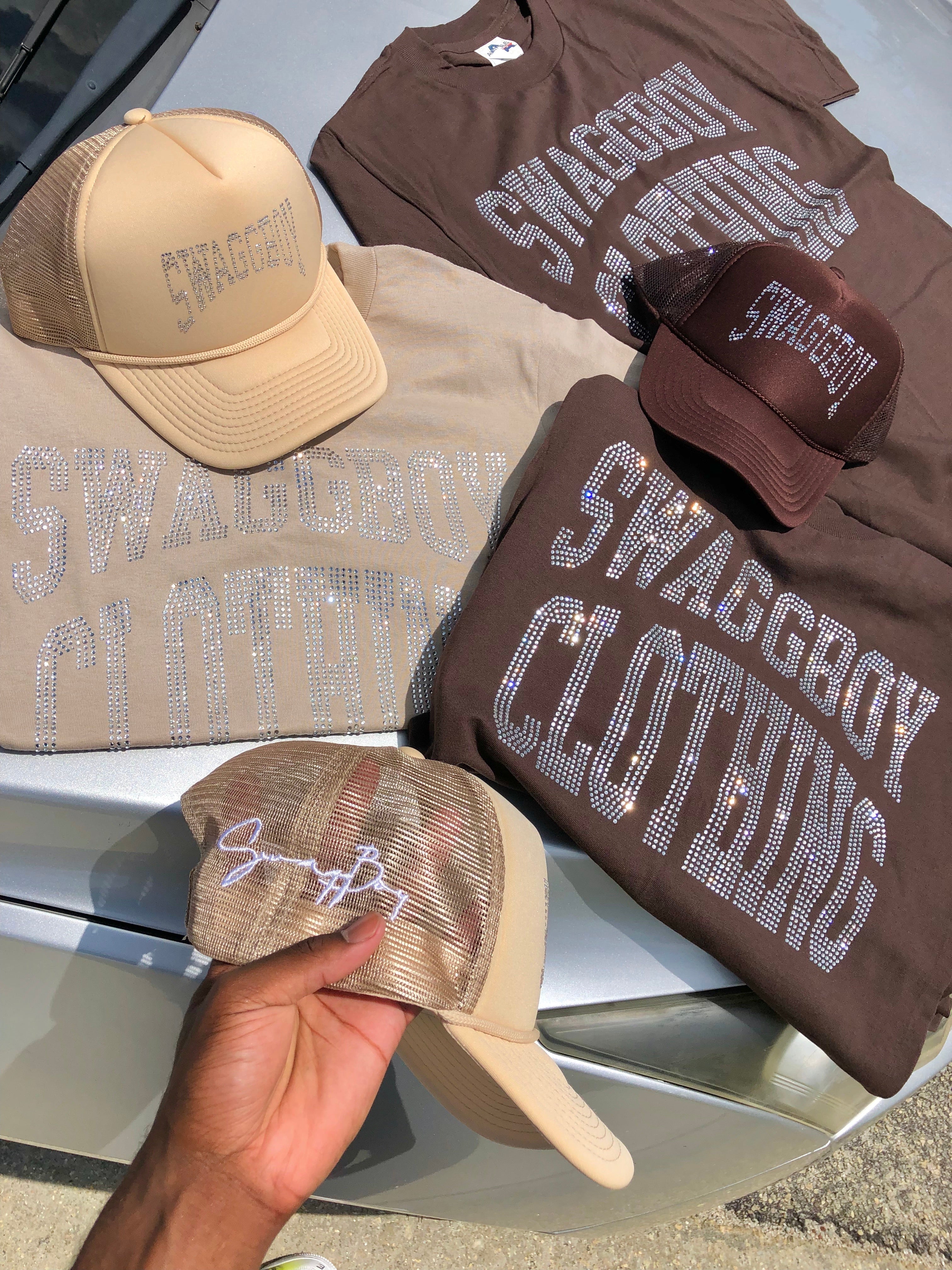 SWAGGBOY CLOTHING TEE (RHINESTONE)