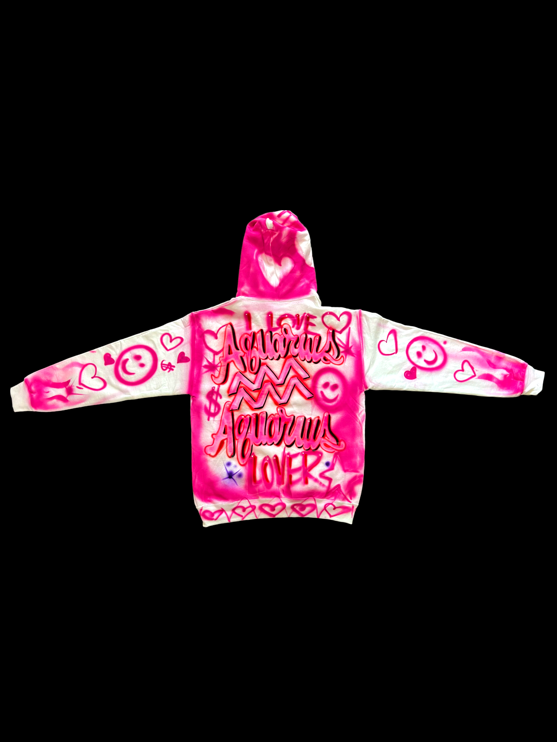 Personalized airbrush hoodies hotsell